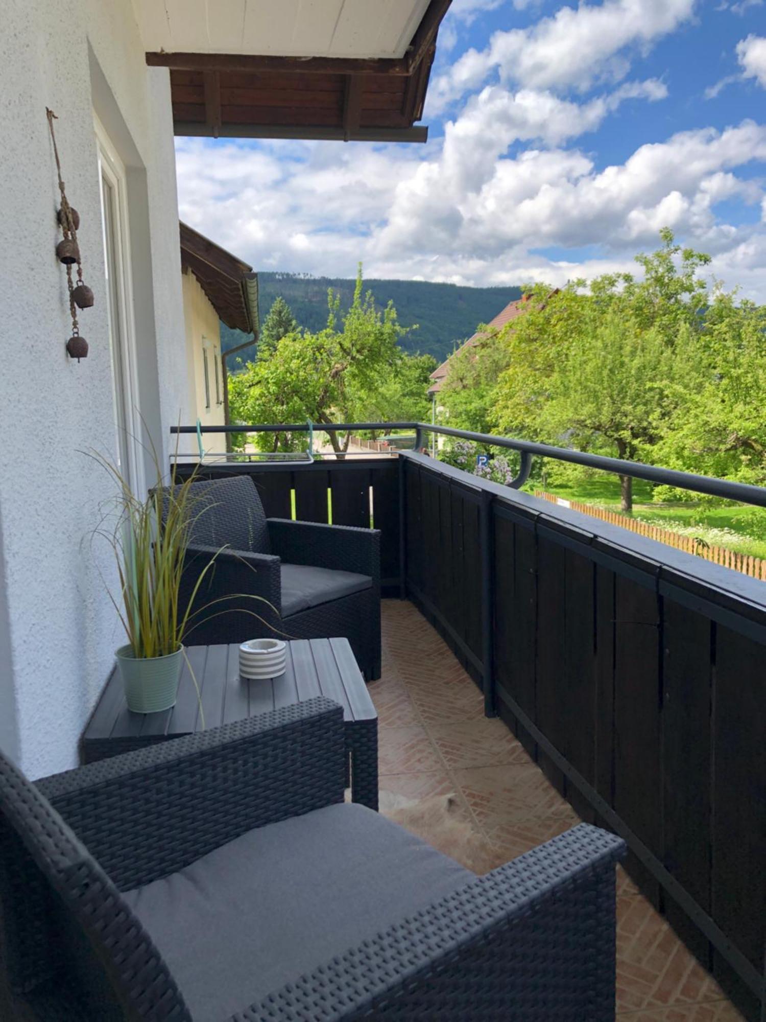 Appartement Kuhglocken Ferienhaus Fuenf Sinne Döbriach Esterno foto
