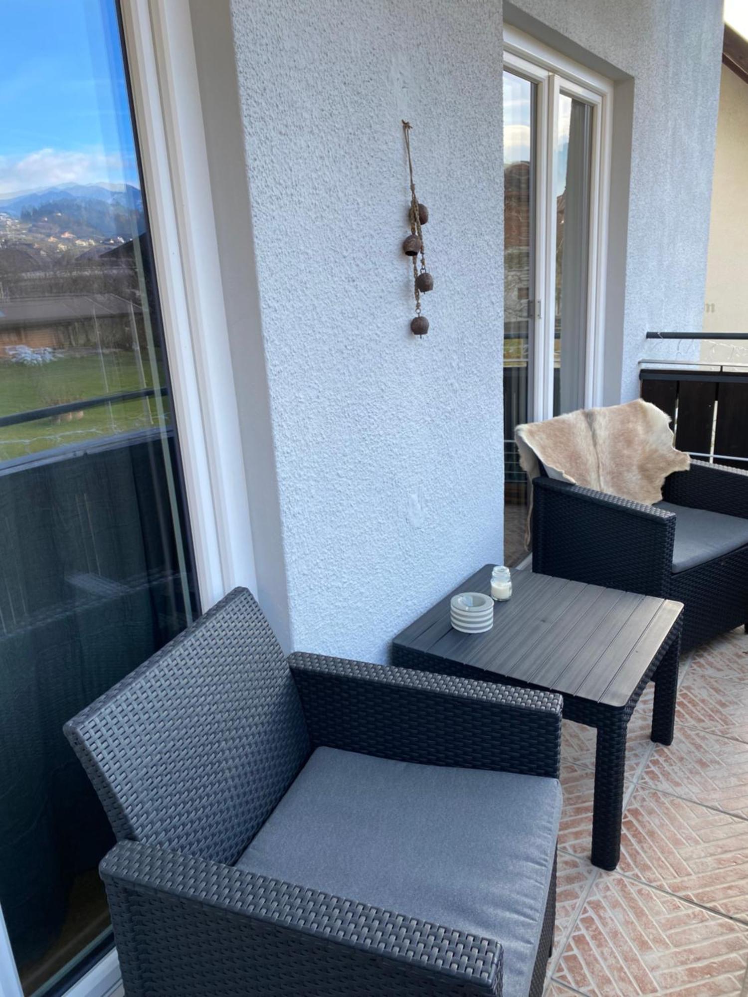 Appartement Kuhglocken Ferienhaus Fuenf Sinne Döbriach Esterno foto