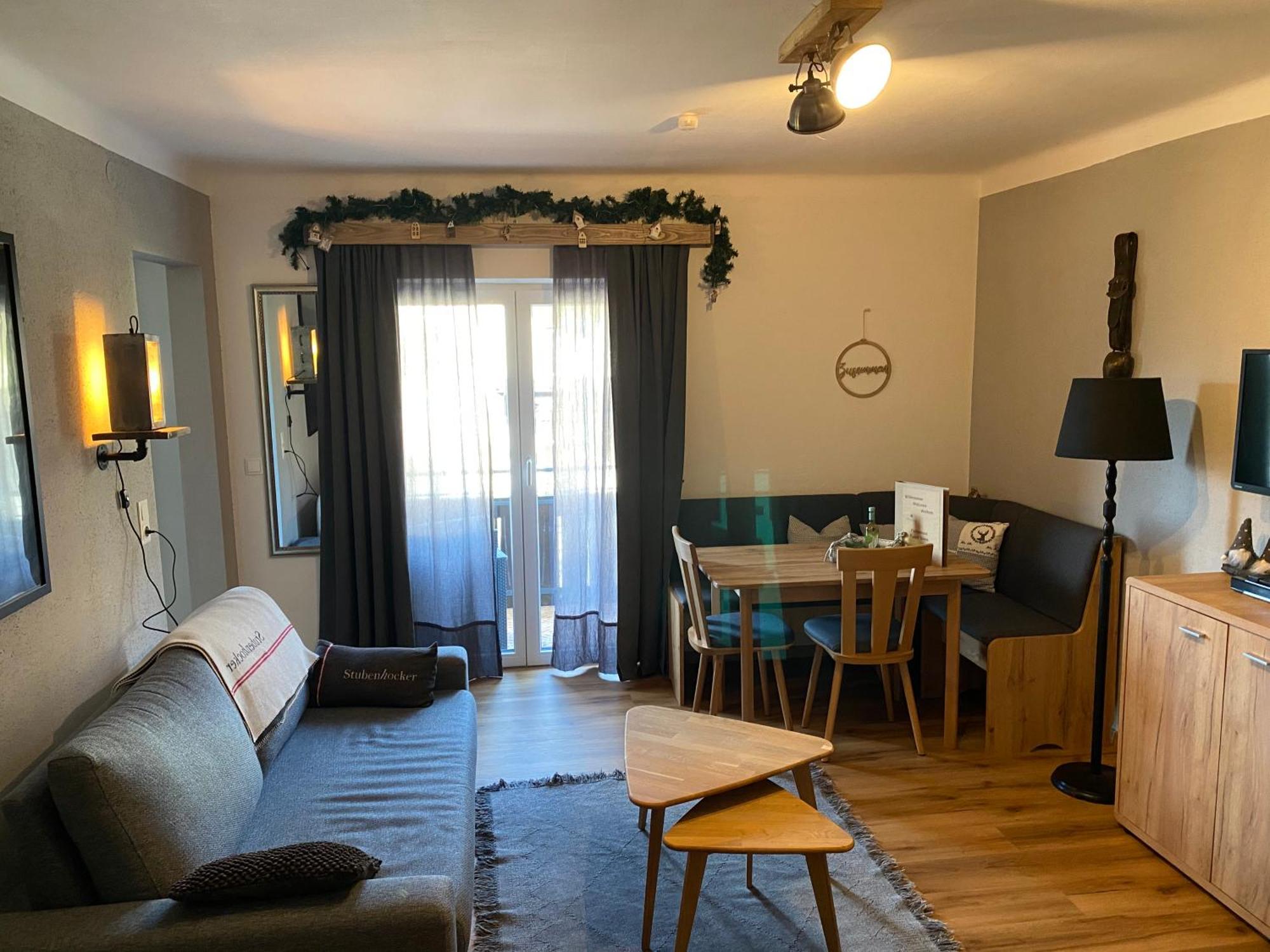 Appartement Kuhglocken Ferienhaus Fuenf Sinne Döbriach Esterno foto