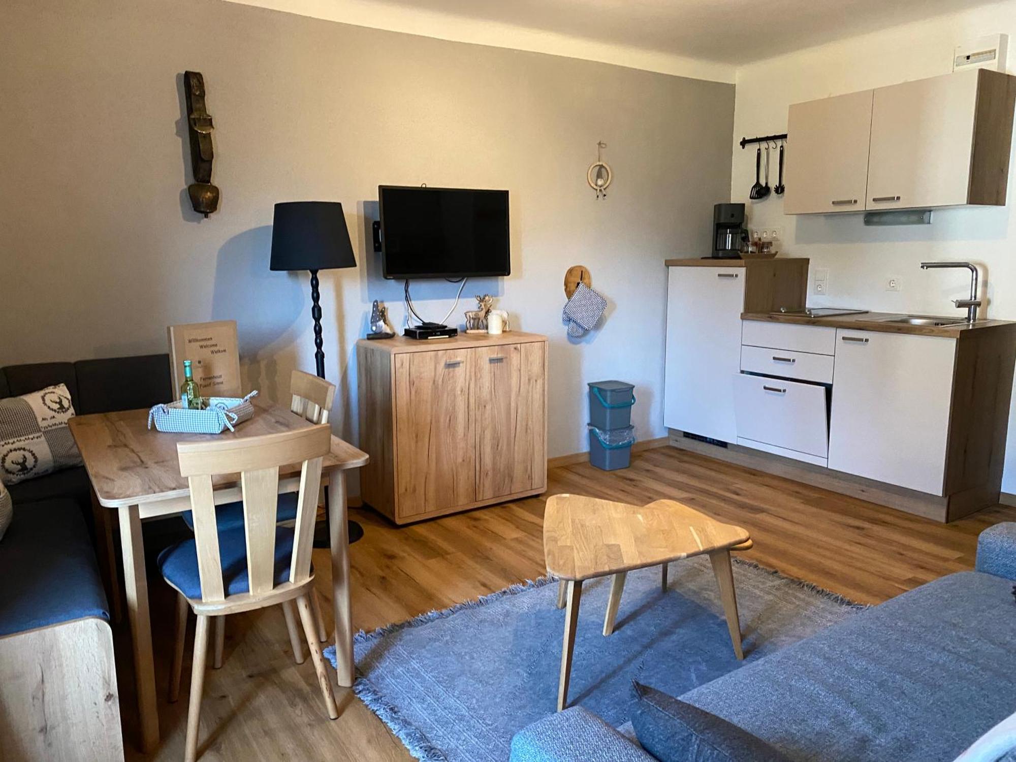 Appartement Kuhglocken Ferienhaus Fuenf Sinne Döbriach Esterno foto
